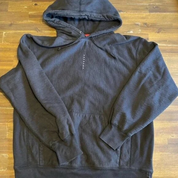Supreme Micro Logo Black Hooded Sweatshirt - Picture 3 of 14